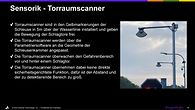 Torraumscanner der Schleusensteuerung Torraumscanner der Schleusensteuerung