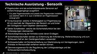 Sensorik der Schleusensteuerung Sensorik der Schleusensteuerung
